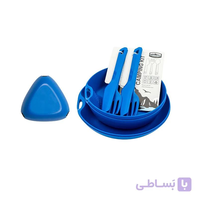 ست ظروف 2 نفره 11 تکه کمبو لايف کمپ کد 45819