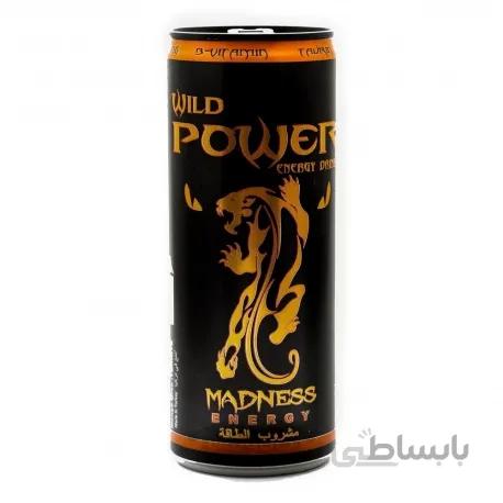 نوشیدنی انرژی زا وایلد پاور 250 میلی لیترWild power