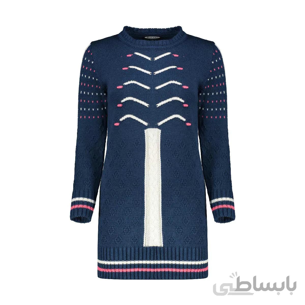 تونیک بافت یقه گرد کد 601428