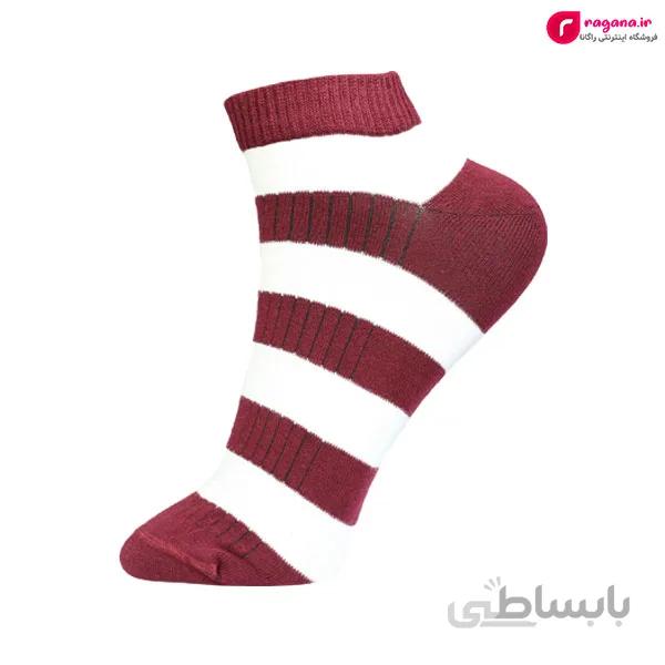 جوراب مردانه مچی mrjoorab طرح راه راه کد R215219