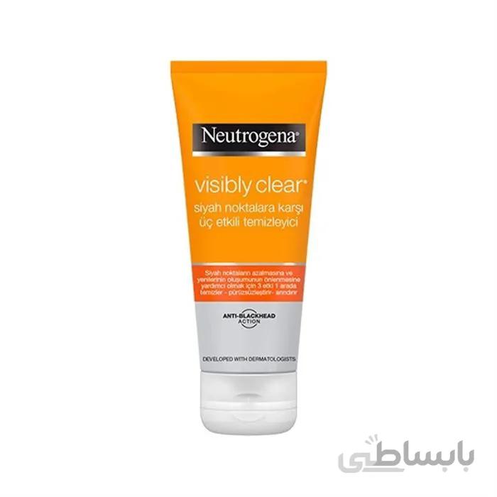 ژل شستشوی صورت ضد جوش و آکنه نوتروژینا مدل Neutrogena Visibly Clear