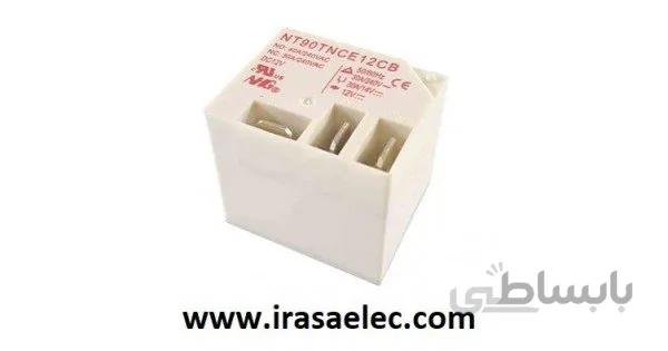 رله 12 ولت تک کنتاکت NT90TNCE12CB