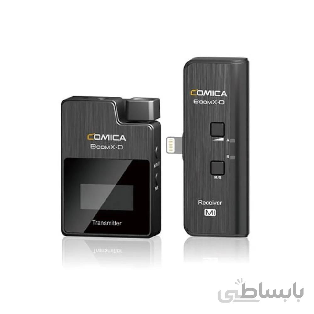 میکروفون بی سیم Comica BoomX-D MI1 مخصوص آیفون ا Comica BoomX-D ML1 2.4 G Wireless