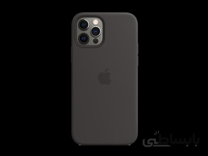 کاور سیلیکونی مناسب برای گوشی موبایل iPhone 12 pro ا silicone case iphone 12 pro blue