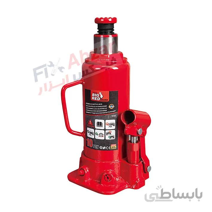 جک روغنی 10 تن بیگ رد BIG RED مدل T91004D ا BIG RED Bottle jack 10 Ton Model T91004D