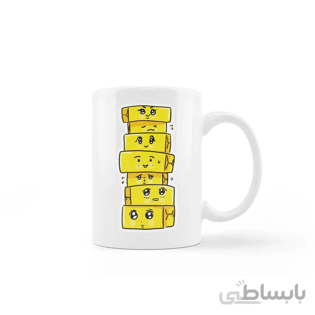 ماگ BTS طرح BT21 کد 204007