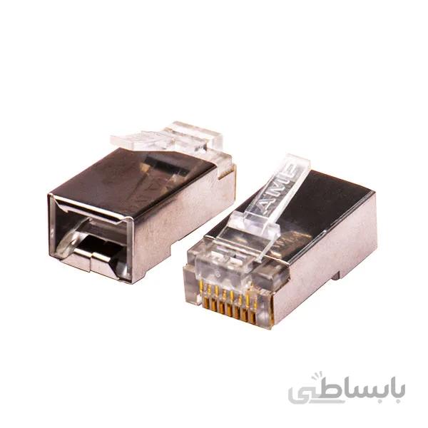 سوکت شبکه مارک AMP از نوع Cat6 SFTP