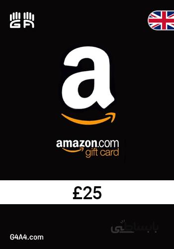 گیفت کارت 25 پوندی امازون - £Amazon Gift Card 25
