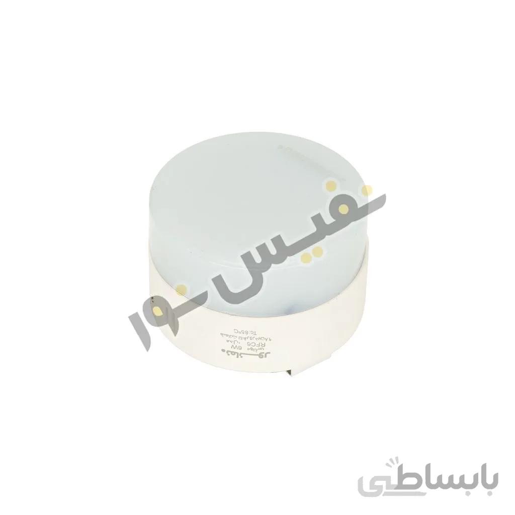 چراغ سقفی روکار گرد 6 وات نمانور