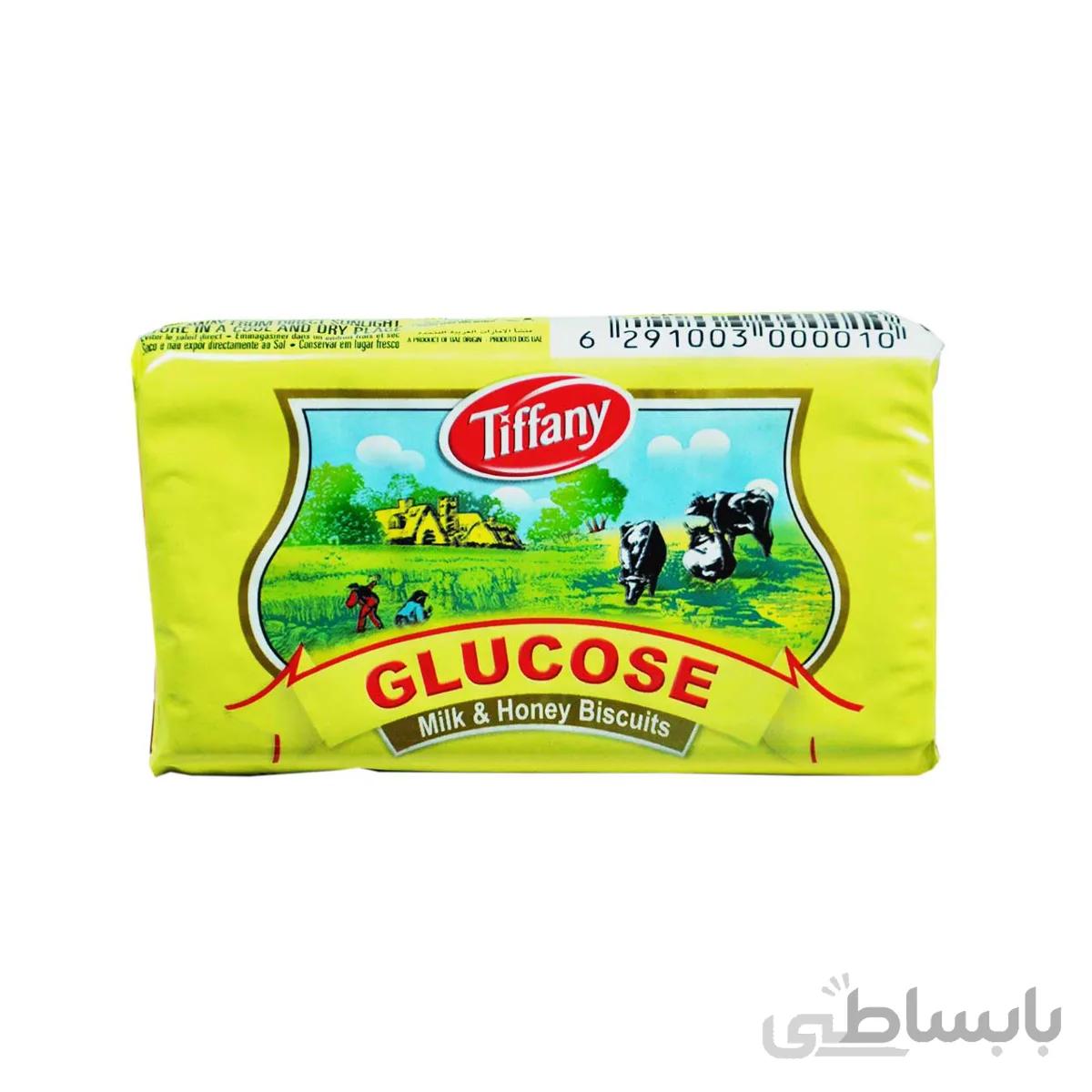 بیسکوییت مادر ( گلوکز ) تیفانی شیر و عسل 50 گرم Tiffany