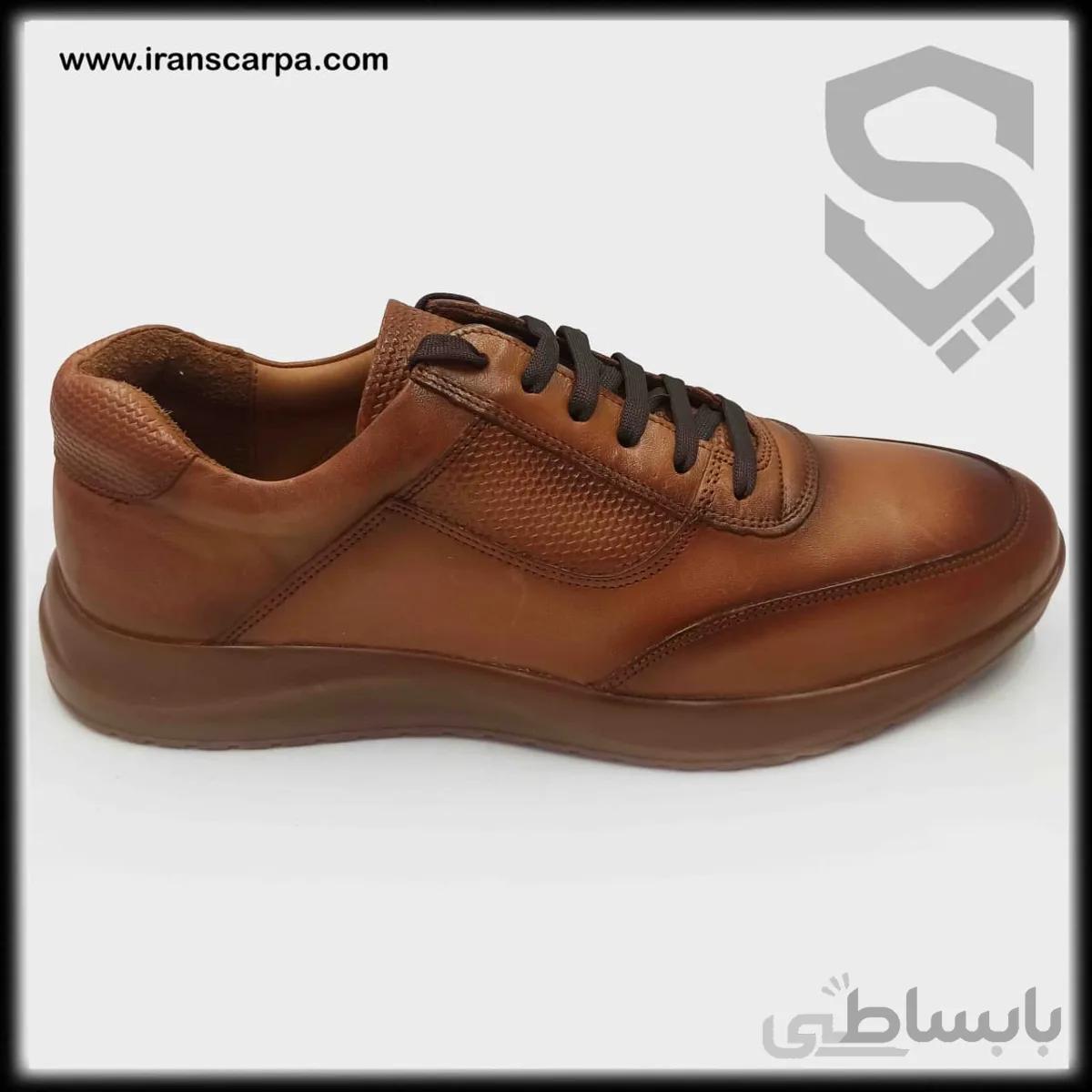کفش چرم اسپرت مردانه مدل gam