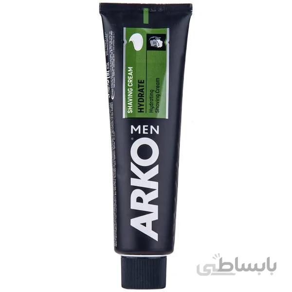 خمیر اصلاح آرکو مدل Hydrate حجم 94 میلی لیتر ا ARKO MEN Hydrate Shaving Cream 94ml کد 243098