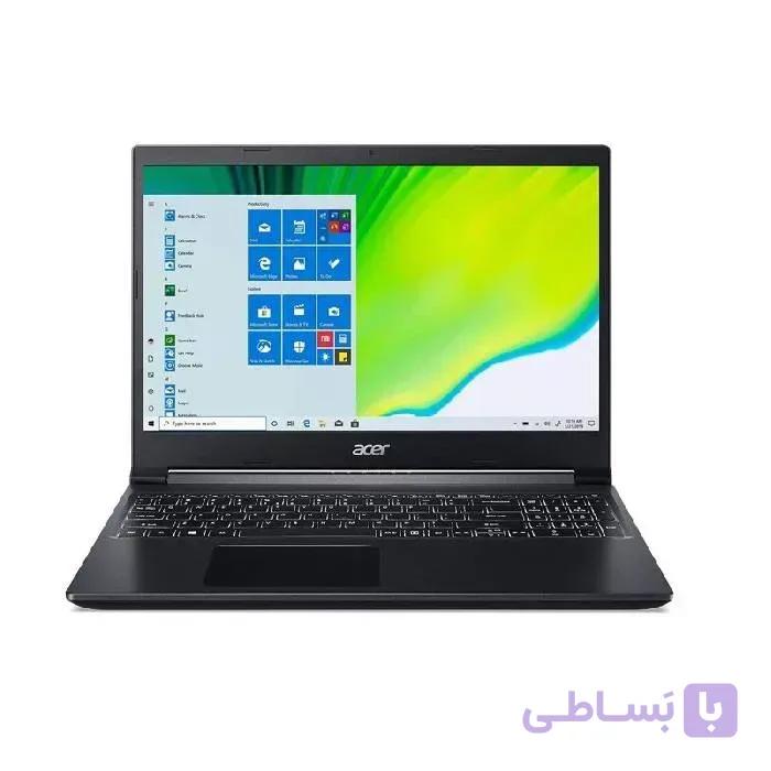 لپ تاپ ایسر  Aspire7 A715-75G-57K4-A    corei5 103000H-16GB-1TB SSD-4GB 1650TI