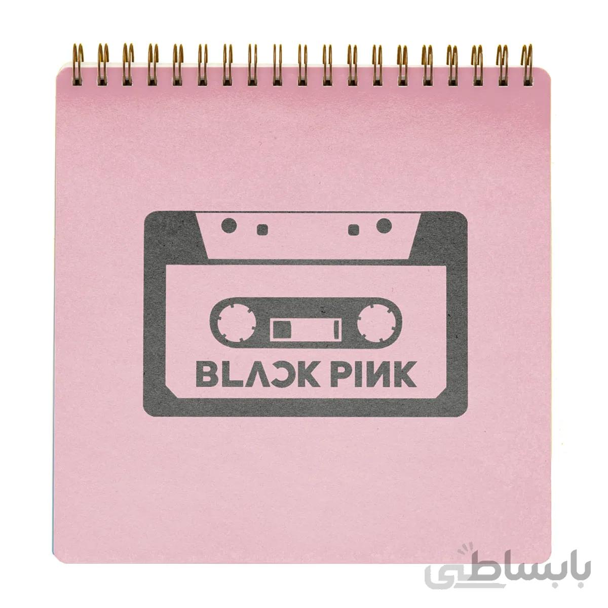 دفترچه يادداشت black pink کد 5009