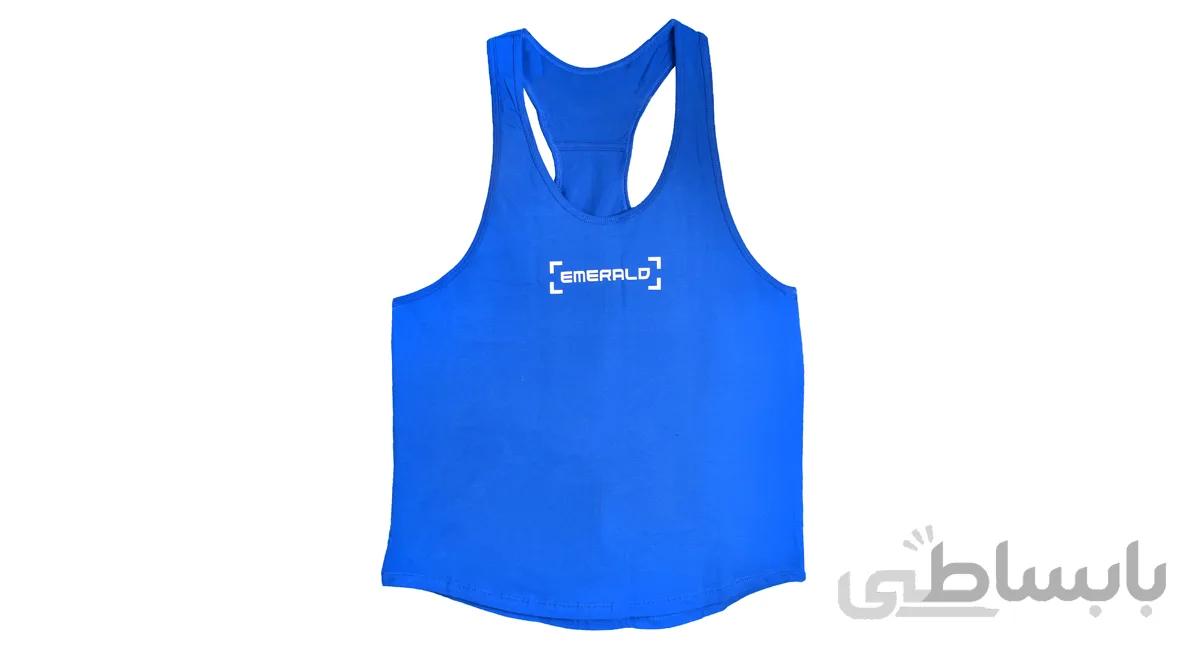 رکابی قهرمانی پنبه ای امرالد / Emerald Cotton Sleeveless shirt