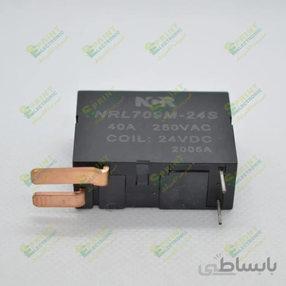 رله 24 ولت لچ 40 آمپر NRL709M-24S NCR