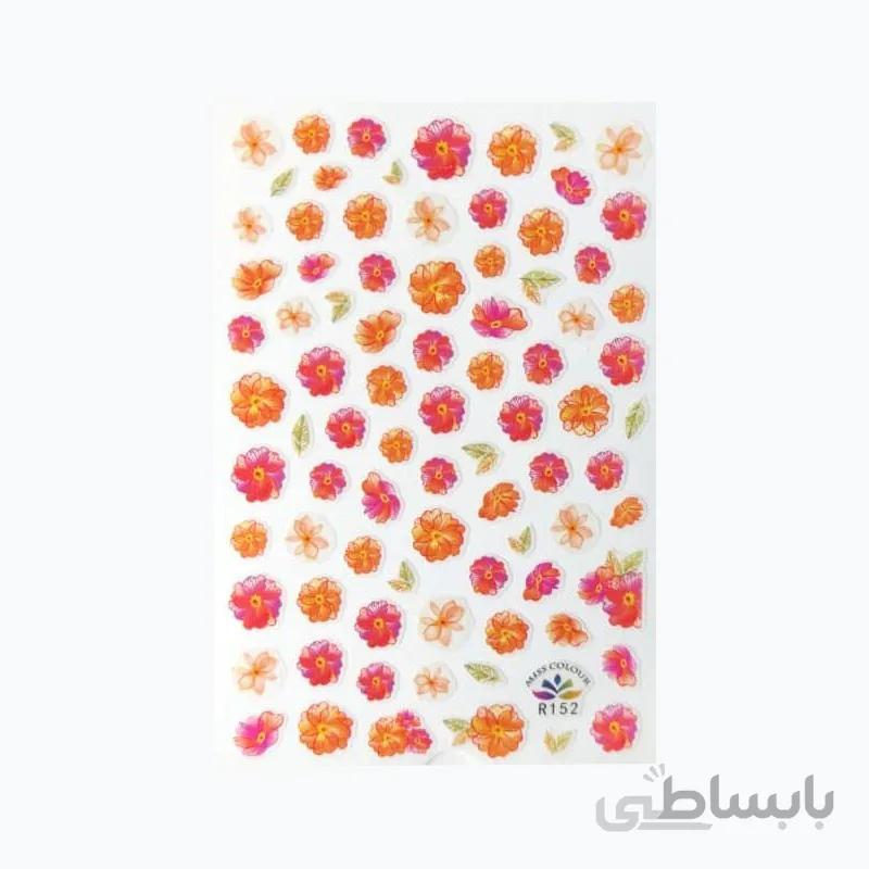 استیکر ناخن کد R152