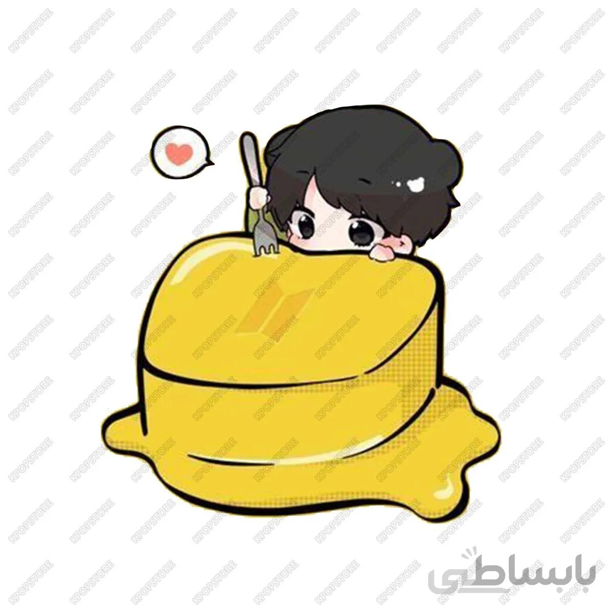 استیکر bts butter کد 111173