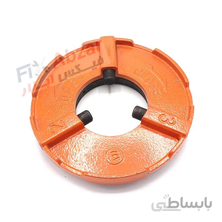 گیره سه نظام عقب حدیده برقی 1/2 4 اینچ کله ببری ا pipe clamp tigerhead threading machine 4 inch