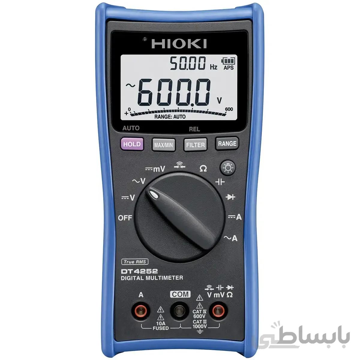 مولتی متر پرتابل دیجیتال هیوکی DT4252