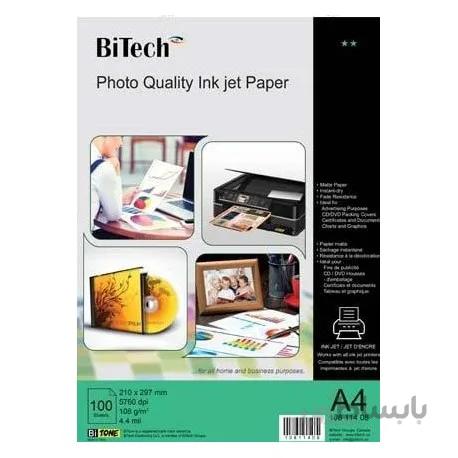 کوتد 108 گرم 100برگی Bitech - A4