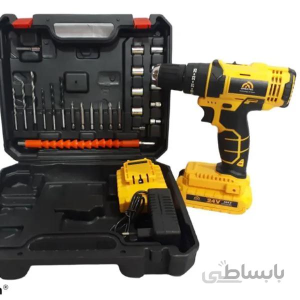 دریل شارژی ۲۴ ولت گریتک مدل GTLD24L05