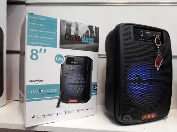 اسپیکر بلوتوثی قابل حمل مدل GTS-1520 میکروفن دار
