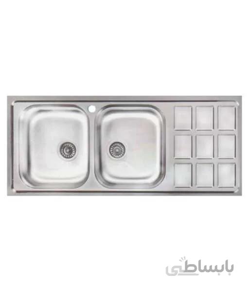 سینک اخوان توکار مدل 368S ا akhavan sink inset 368S