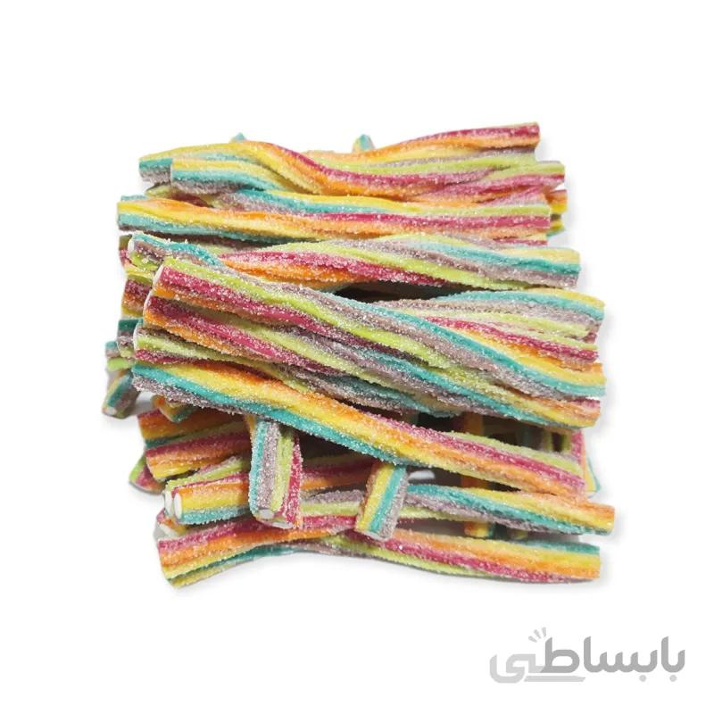 پاستیل لوله ای شکری پیچی
