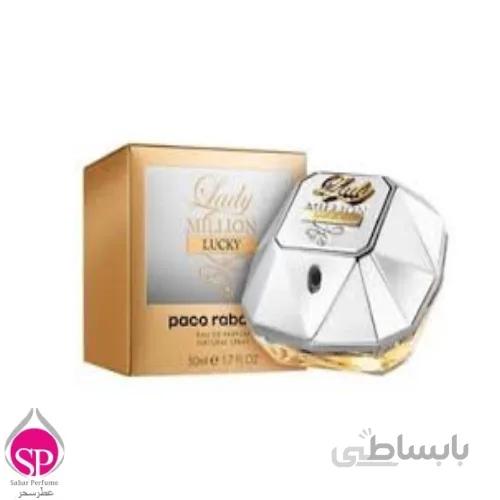 ادوپرفیوم زنانه پاکورابان لیدی میلیون لاکی 50 میل
