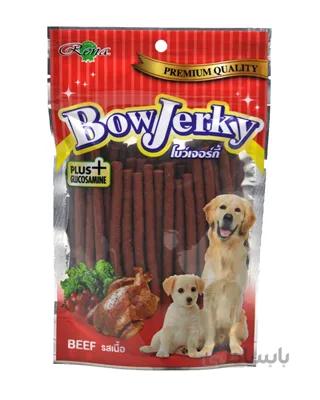 غذای تشویقی سگ Rena مدل BowJerky تهیه شده از گوشت گاو - 250 گرم