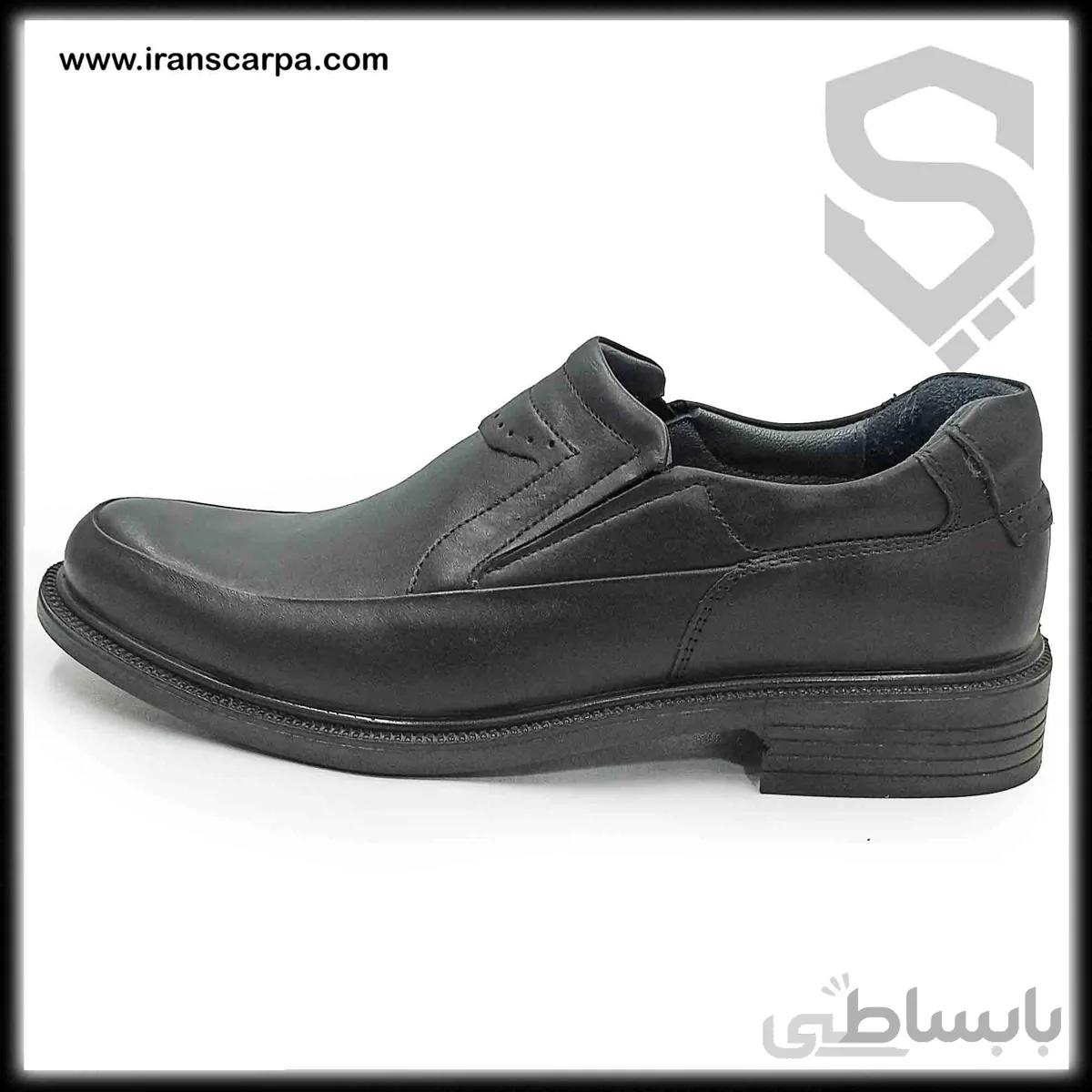 کفش چرم اداری مردانه مدل مارتی