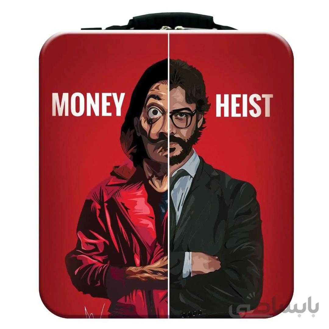 خرید کیف حمل کنسول پلی استیشن و ایکس باکس طرح Money heist