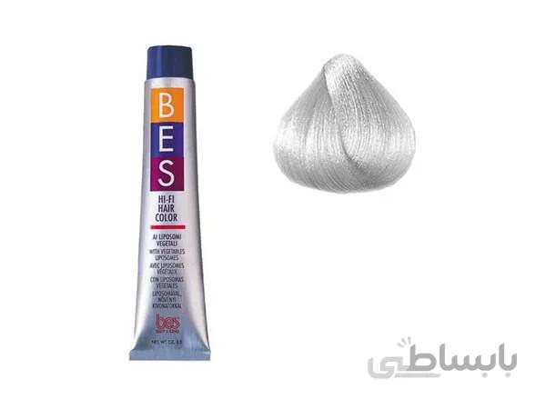 رنگ موی BES فانتزی نقره ای طبیعیF/10 ا شناسه کالا: 925