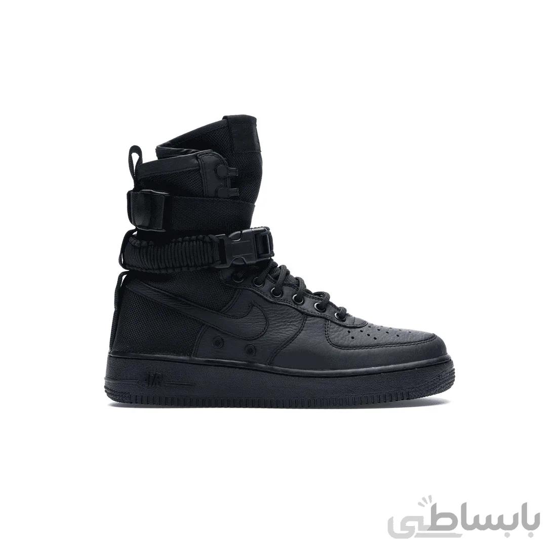 کفش نایک ساق بلند مدل Nike Airforce SF1 Black