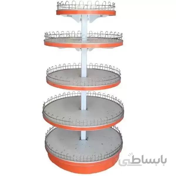 قفسه گرد طرح کیک