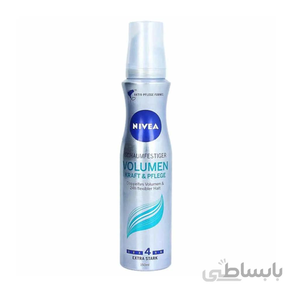 اسپری موس موحالت دهنده نیوآ مدل extra strong حجم 150 میلی لیتر ا Nivea extra strong mousse spray 150ml