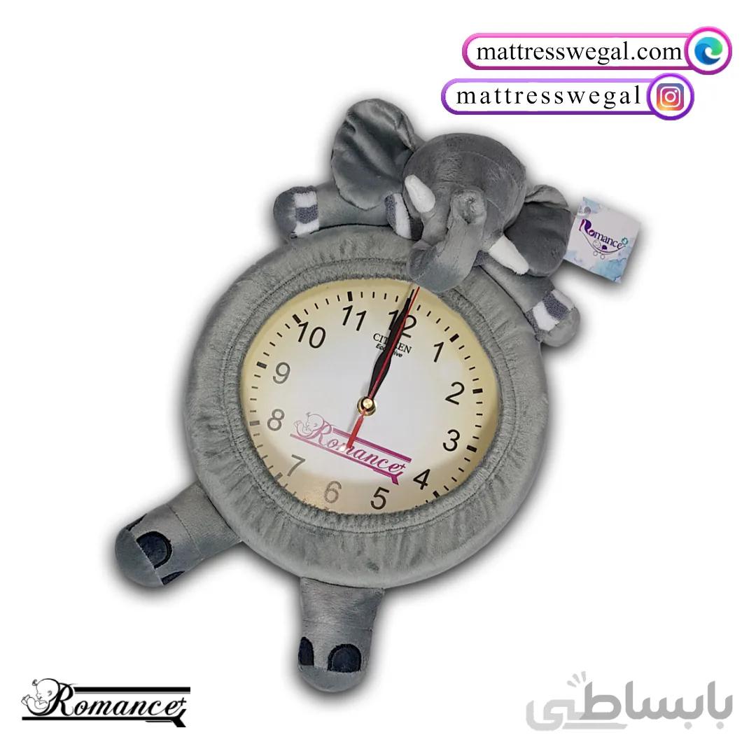 ساعت دیواری اتاق کودک مدل فیل رومنس