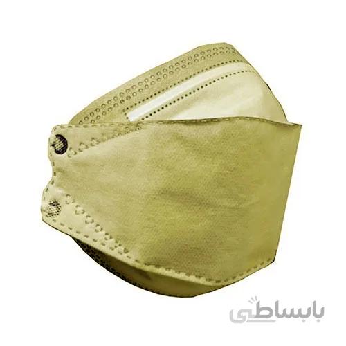 ماسک چهار لایه سه بعدی ویستا زرد ا Four-layer 3D Vista yellow mask