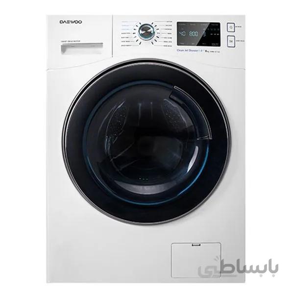 ماشین لباسشویی دوو مدل DWK-8540 ا Daewoo Primo DWK-854 Washing Machine 8Kg کد 245408
