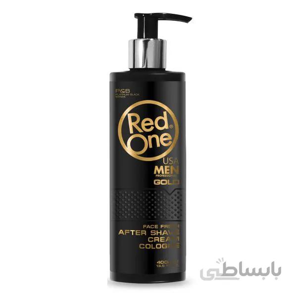 افترشیو کرمی رد وان red one مدل Gold حجم 400 میلی