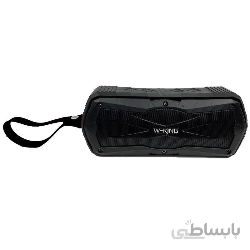اسپیکر بلوتوثی رم و فلش خور W-KING S19 ا W-KING S19 Wireless Portable Speaker
