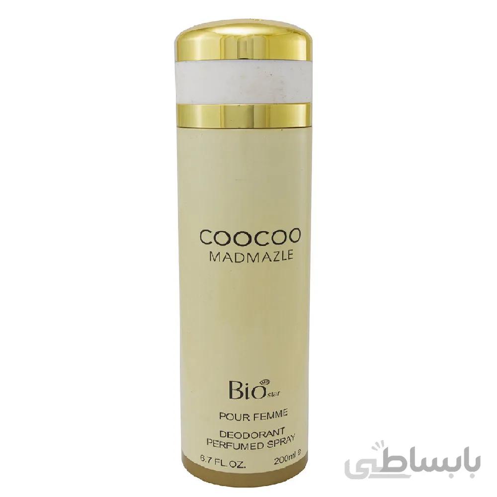اسپری بدن بیو استار مدل COCO Mademoiselle حجم 200 میلی لیتر