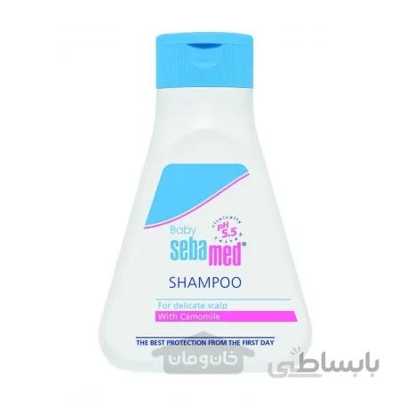 شامپو کودک سبامد برای پوست سر ظریف همراه با بابونه 150 میلی لیتر Sebamed