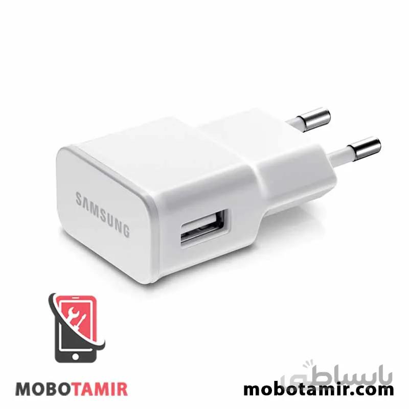 آداپتور شارژ ساده 5 ولت 2 آمپر اصلی سامسونگ