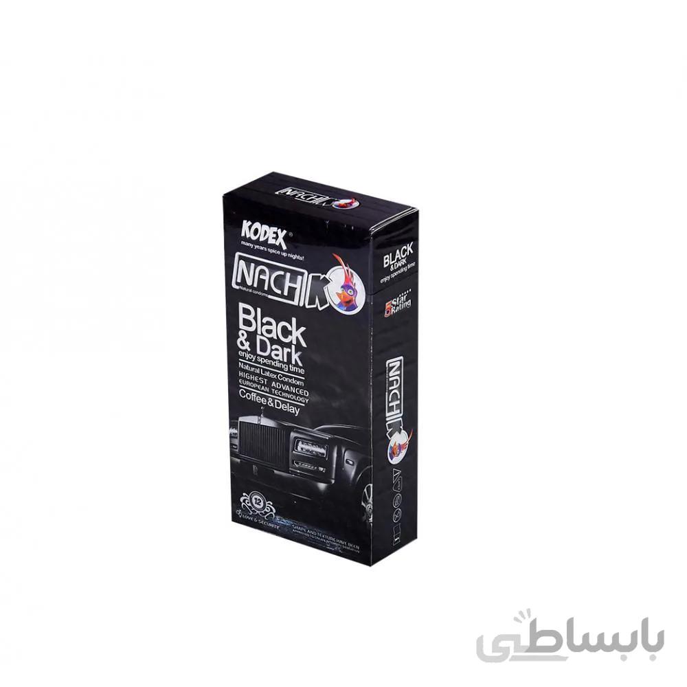 کاندوم تاخیری قهوه‫ NACH BLACK