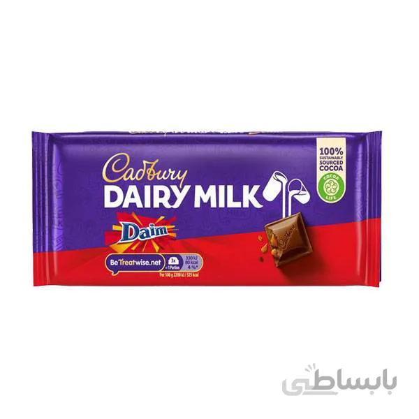 شکلات شیری Cadbury دایم