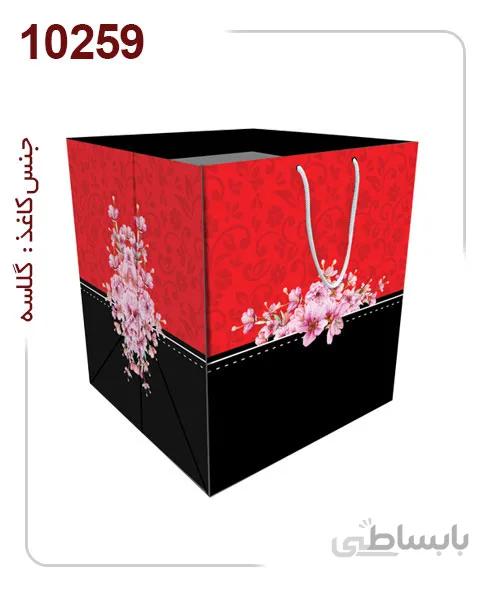 ساکدستی فانتزی با کاغذ گلاسه کد10259