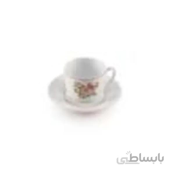 سرویس چینی زرین 6 نفره غذاخوری رزمونت (28 پارچه) ا Zarin Iran Radiance Rosemont 28 Pieces Porcelain Dinnerware Set
