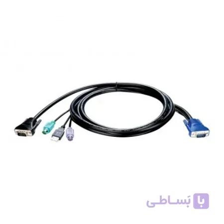 کابل کی وی ام USB دی لینک KVM-401
